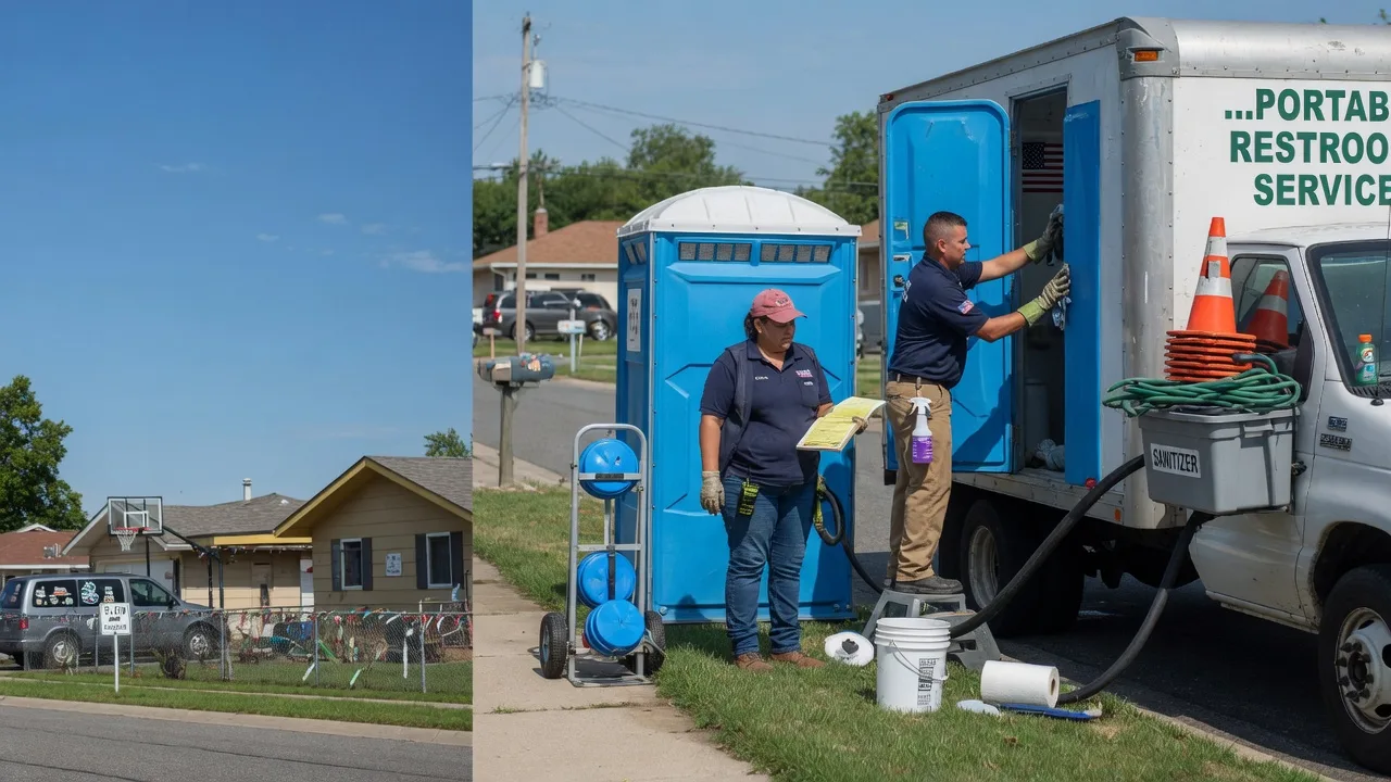 Portable Toilet Rental in Hillsdale, OK near me